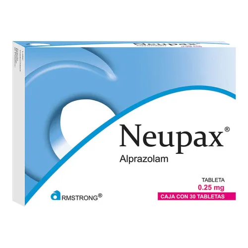 Comprar Neupax 0.25 Mg Con 30 Tabletas