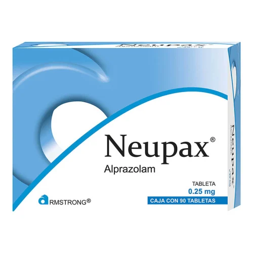 Comprar Neupax 0.25 Mg Con 90 Tabletas