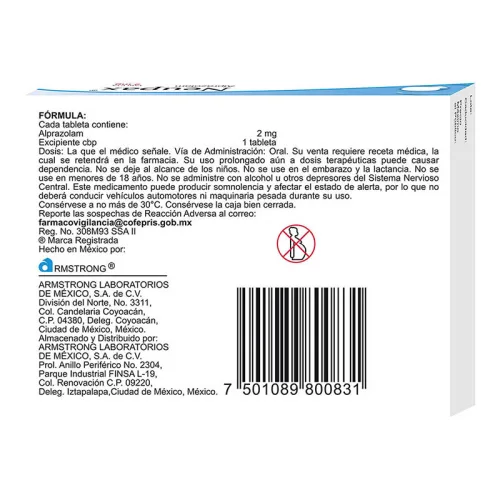 Neupax 2 Mg Con 30 Tabletas