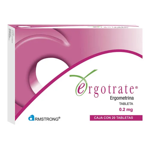 Comprar Ergotrate 0.2 Mg Con 20 Tabletas