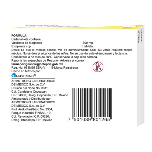 Atemperator Lp 300 Mg Con 20 Tabletas