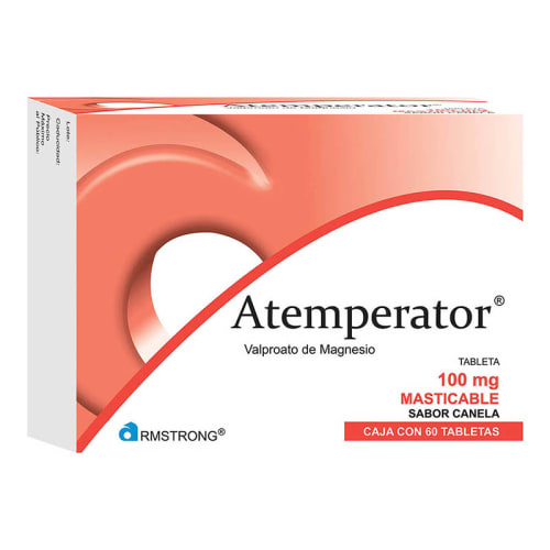 Comprar Atemperator 100 Mg Con 60 Tabletas Masticables