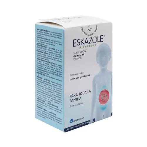 Eskazole Infantil 40 Mg Suspensión Oral 10 Ml