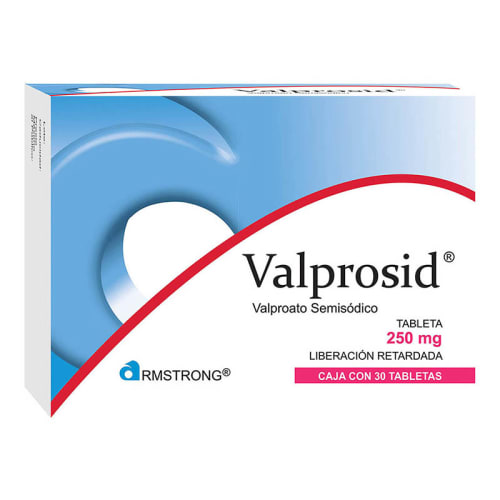 Comprar Valprosid 250 Mg Con 30 Tabletas