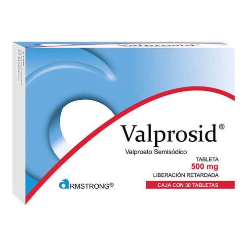 Comprar Valprosid 500 Mg Con 30 Tabletas