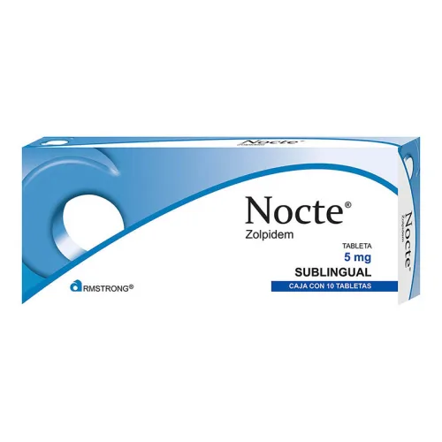 Nocte Sublingual 5 Mg Con 10 Tabletas