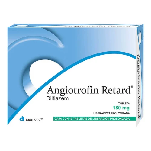 Comprar Angiotrofin Retard 180 Mg Con 10 Tabletas