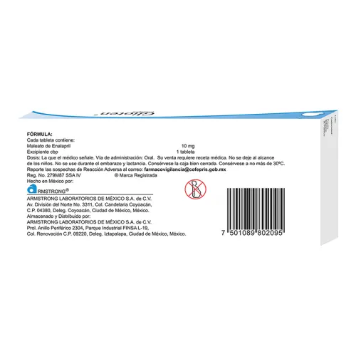 Glioten 10 Mg Con 30 Tabletas