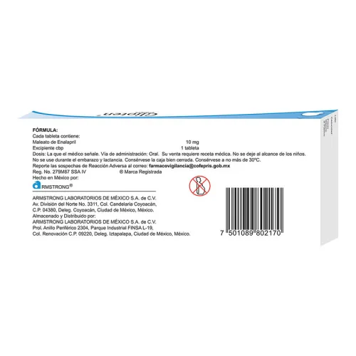 Comprar Glioten 10 Mg Con 16 Tabletas