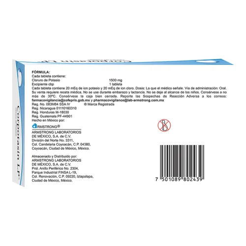 Corpotasin Lp 1500 Mg Con 30 Tabletas