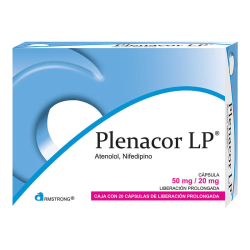 Comprar Plenacor Lp 50/20 Mg Con 20 Cápsulas