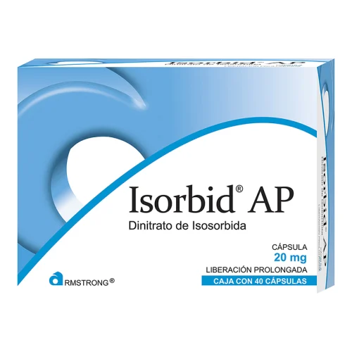 Isorbid Ap 20 Mg Con 40 Tabletas