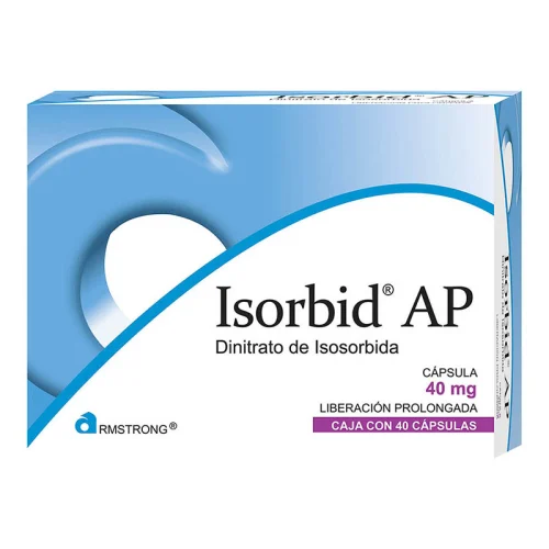 Comprar Isorbid Ap 40 Mg Con 40 Cápsulas