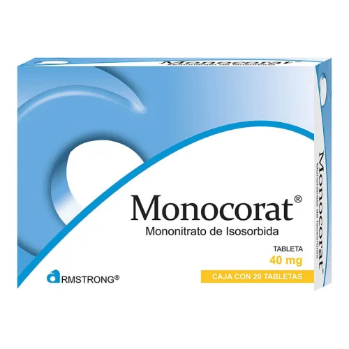 Comprar Monocorat 40 Mg Con 20 Tabletas