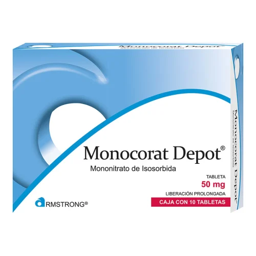 Monocorat Depot 50 Mg Con 10 Tabletas
