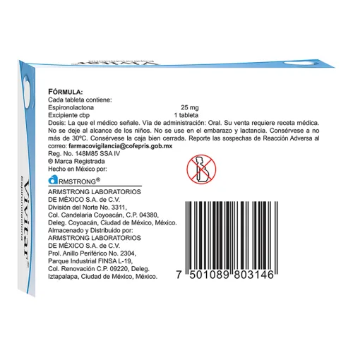Vivitar 25 Mg Con 30 Tabletas