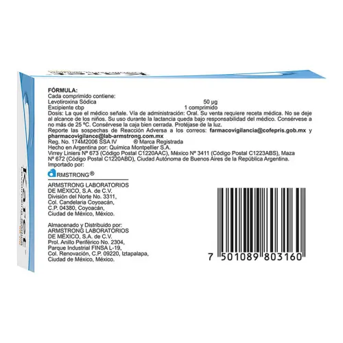 Karet 50 Mcg Con 50 Comprimidos