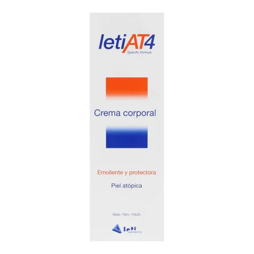 Comprar Leti At4 Crema Corporal Para Piel Atópica Con 200 Ml