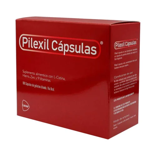 Pilexil con 100 Cápsulas