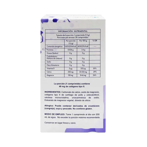 Tesiflex con 30 Comprimidos