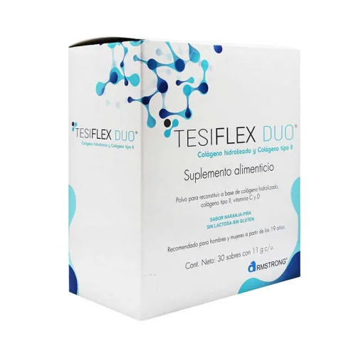 Comprar Tesiflex Duo Suplemento Alimenticio Sabor Naranja Con 30 Sobres