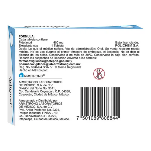 Adimod 400 Mg Con 20 Tabletas