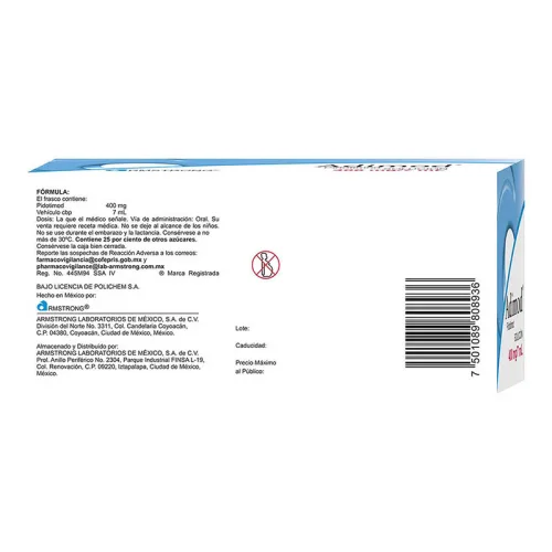 Adimod 400 Mg Con 10 Frascos Monodosis Cada Uno