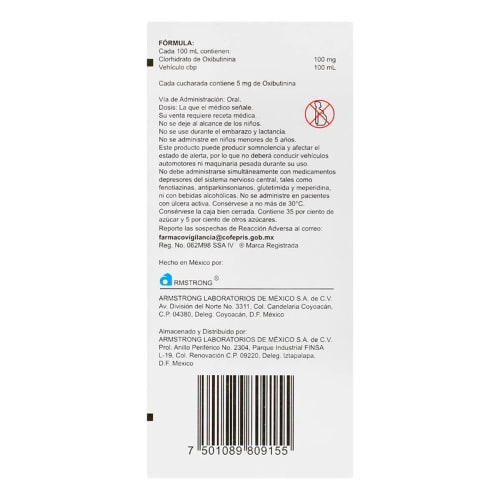 Nefryl 100 Mg Jarabe Con 120 Ml