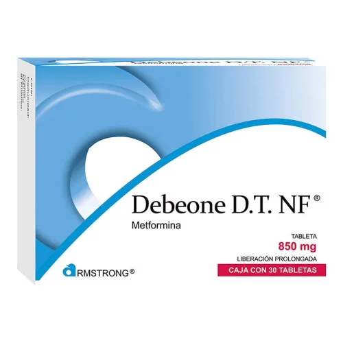 Comprar Debeone Dt Nf 850 Mg Con 30 Tabletas