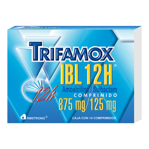 Comprar Trifamox Ibl-12H 875/125 Mg Con 14 Comprimidos