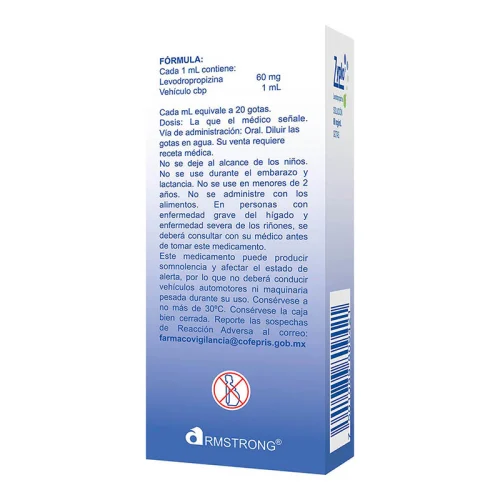 Zyplo 60 Mg Solución Gotero Con 15 Ml