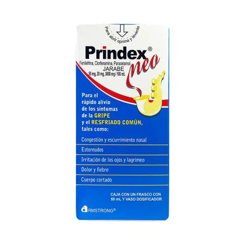 Comprar Prindex Neo 55/20/3000 Mg Con 60 Ml De Jarabe