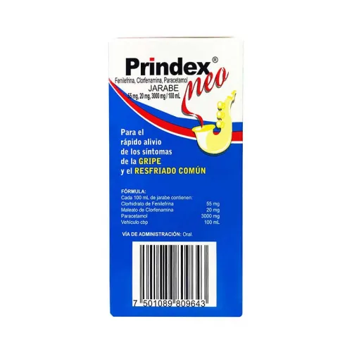 Comprar Prindex Neo 55/20/3000 Mg Con 60 Ml De Jarabe