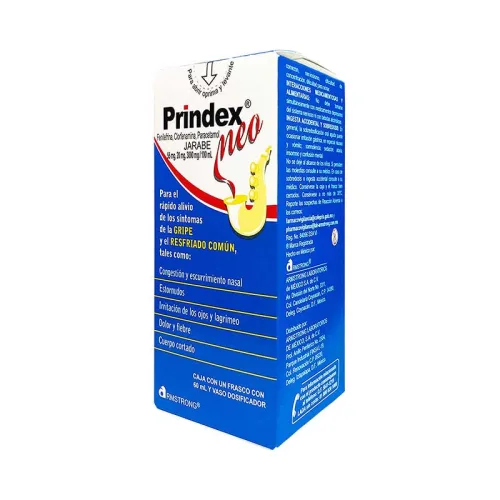 Prindex Neo 55/20/3000 Mg Con 60 Ml De Jarabe