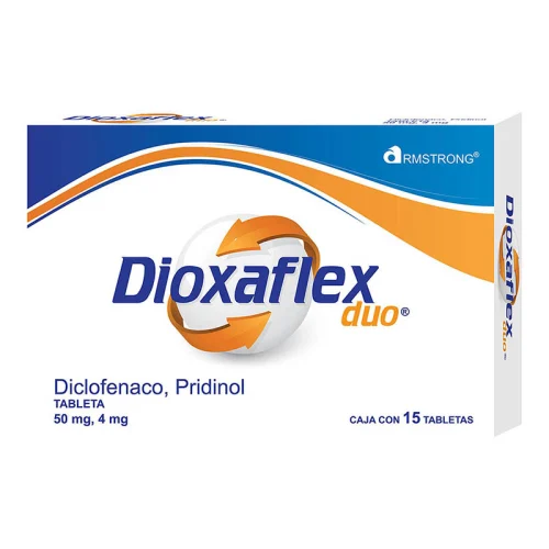 Comprar Dioxaflex Duo 50/4 Mg Con 15 Tabletas