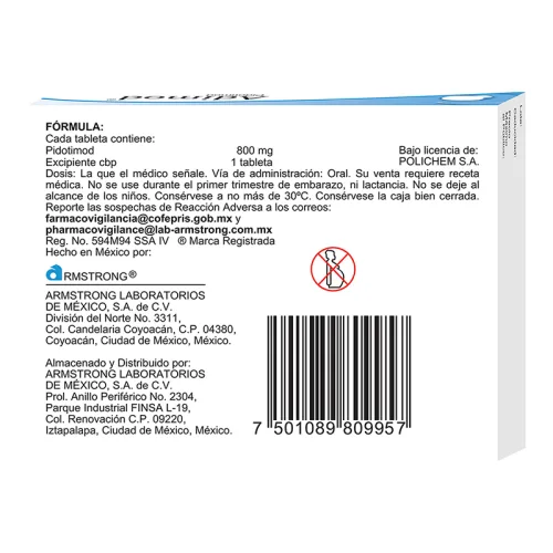 Adimod 800 Mg Con 20 Tabletas