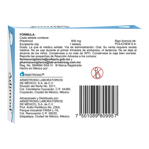 Adimod 800 Mg Con 20 Tabletas