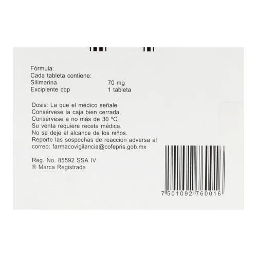 Legalon 70 Mg Con 20 Grageas