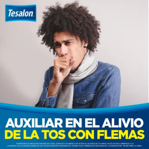 Comprar Tesalon Tesacof Adulto 160 Mg Con 100 Ml De Solución Sabor Cereza