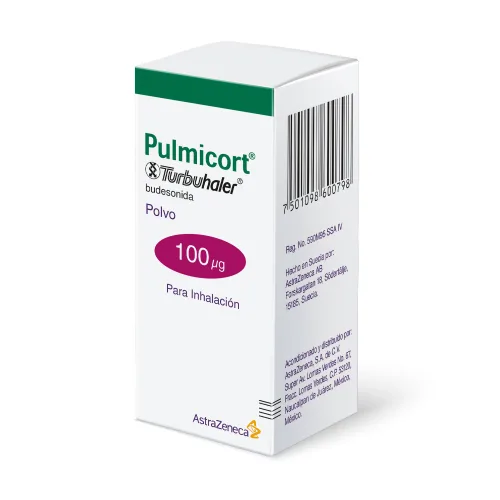 Pulmicort Turbuhaler 100 Mcg Polvo Frasco Dosificador Con 200 Dosis