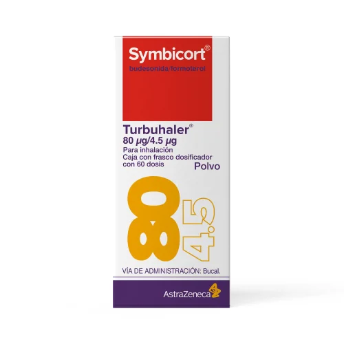 Comprar Symbicort Turbuhaler 80/4.5 Mcg Frasco Dosificador 60 Dosis