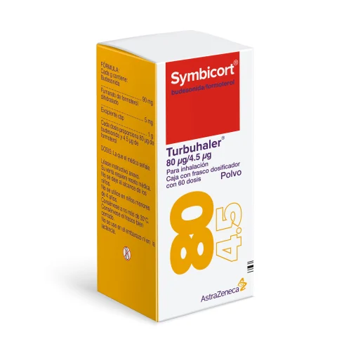 Comprar Symbicort Turbuhaler 80/4.5 Mcg Frasco Dosificador 60 Dosis