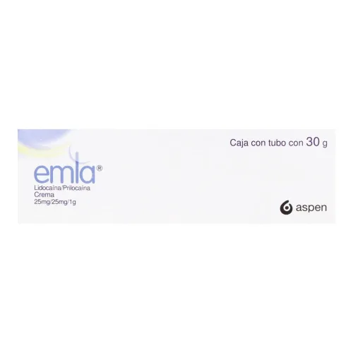 Emla 25mg/25mg/1gr 30gr crema tubo