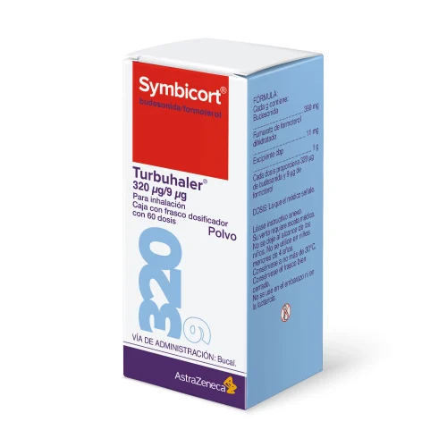 Comprar Symbicort Turbuhaler 320/9 Mcg Frasco Dosificador 60 Dosis