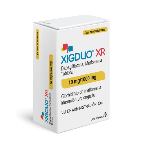 Comprar Xigduo Xr 10/1000 Mg Con 28 Tabletas