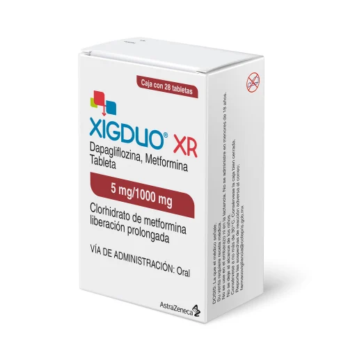 Xigduo Xr 5/1000 Mg Con 28 Tabletas