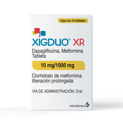 Comprar Xigduo Xr 10/1000 Mg Con 14 Tabletas