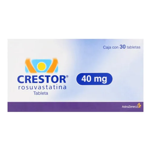 Comprar Crestor 40 Mg Con 30 Tabletas