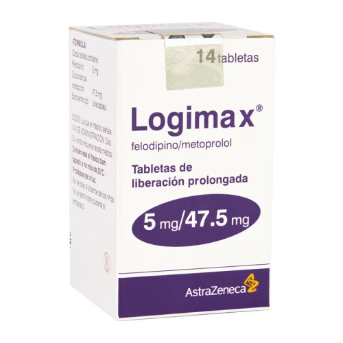 Comprar Logimax 5/47.5 Mg Con 14 Tabletas De Liberación Prolongada