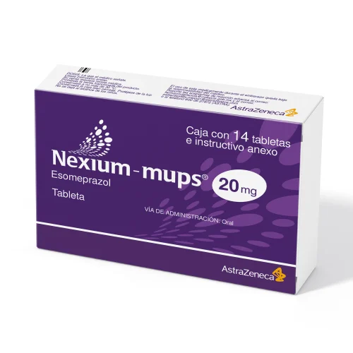 Comprar Nexium-Mups 20 Mg Con 14 Tabletas